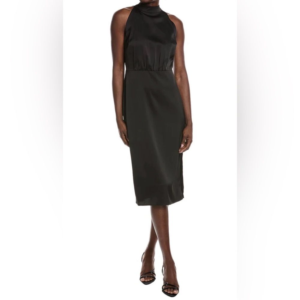 Sam Edelman Black Midi Dress